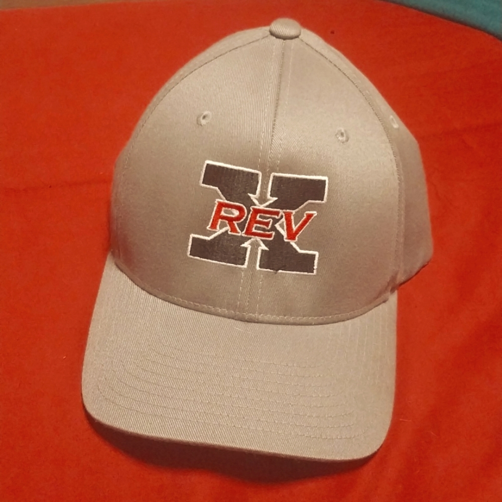 GREY Hat REV X flexfit baseball cap